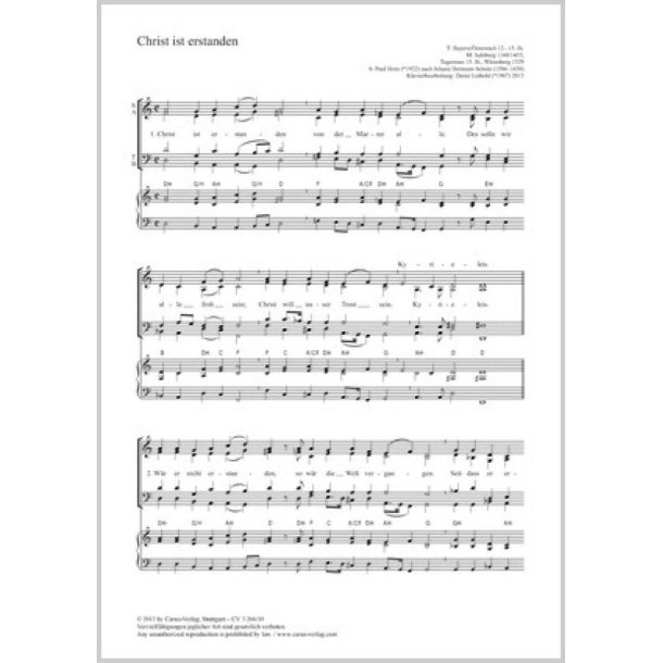Christ ist erstanden