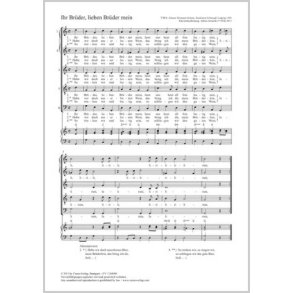 Ihr Brüder, lieben Brüder mein