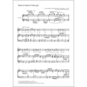 Entre le boeuf et l'âne gris