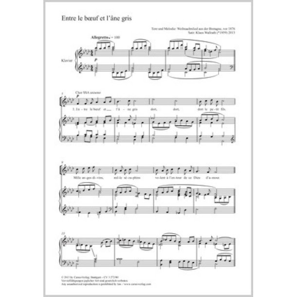 Entre le boeuf et l'&acirc;ne gris