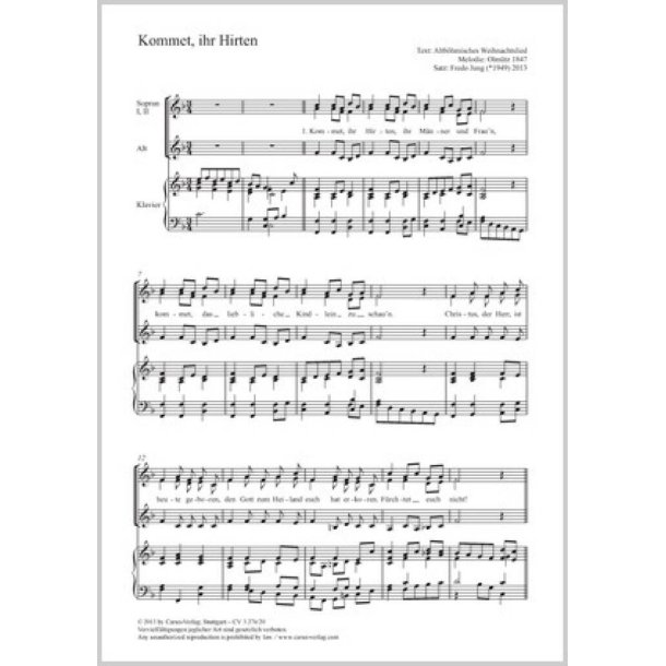 Kommet, ihr Hirten