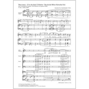 Deus meus - O tu che desti il fulmine