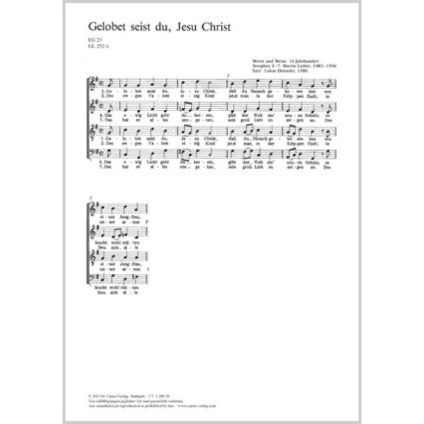 All praise to you, Lord Jesus Christ