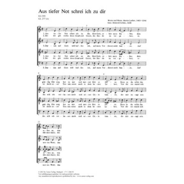 In deepest need I cry to you