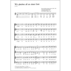 Wir glauben all an einen Gott