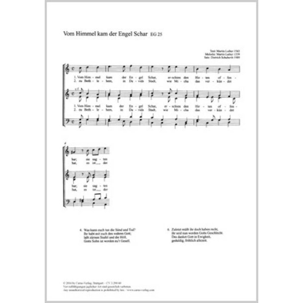 Vom Himmel kam der Engel Schar