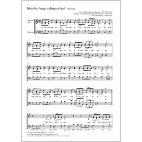 Julen har bragt velsignet bud