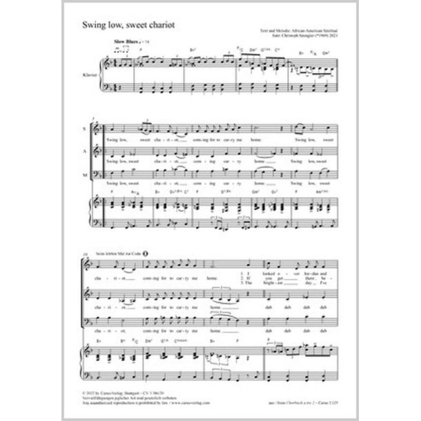 Swing low, sweet chariot