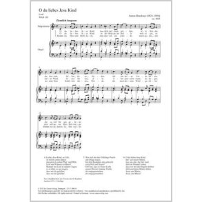 O du liebes Jesu Kind : Lied