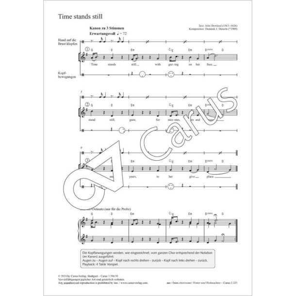 Time stands still : Kanon