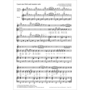 Lasst uns froh und munter sein