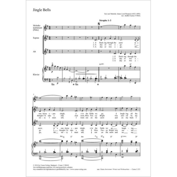 Jingle Bells : G major