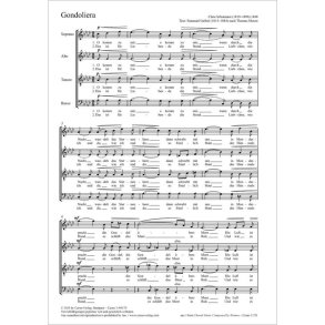 Gondoliera : A flat major
