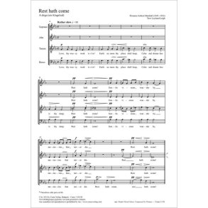 Rest hath come - C minor : A dirge