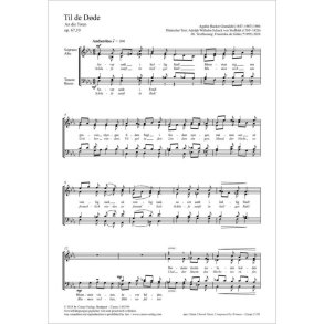 Til de Dode - E flat major, Op. 67,10 : To the dead