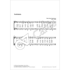 Joululaulu : D major