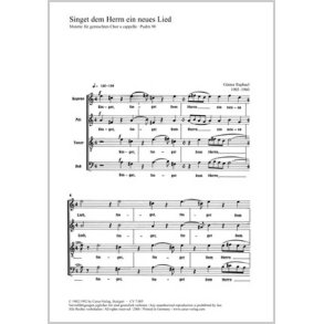 Sing to the Lord a new song