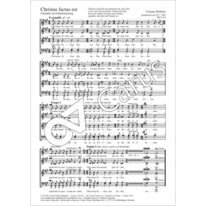 Christus factus est : Gradual on Maundy Thursday