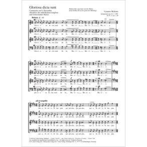 Gloriosa dicta sunt : Communio on 8 December