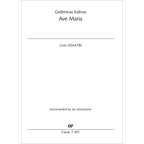 Ave Maria : recommended by Jan Schumacher