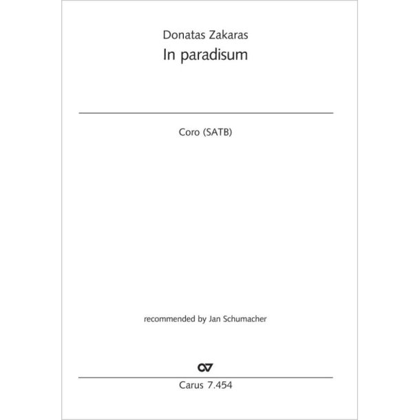 In Paradisum : recommended by Jan Schumacher