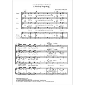 Alleluia (Ding dong) : Composed for the Philharmonia Chor Stuttgart