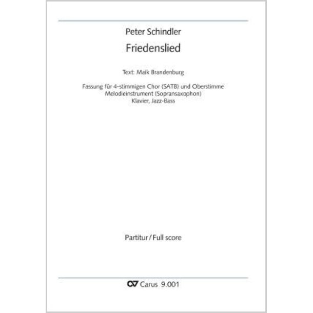 Friedenslied : G minor