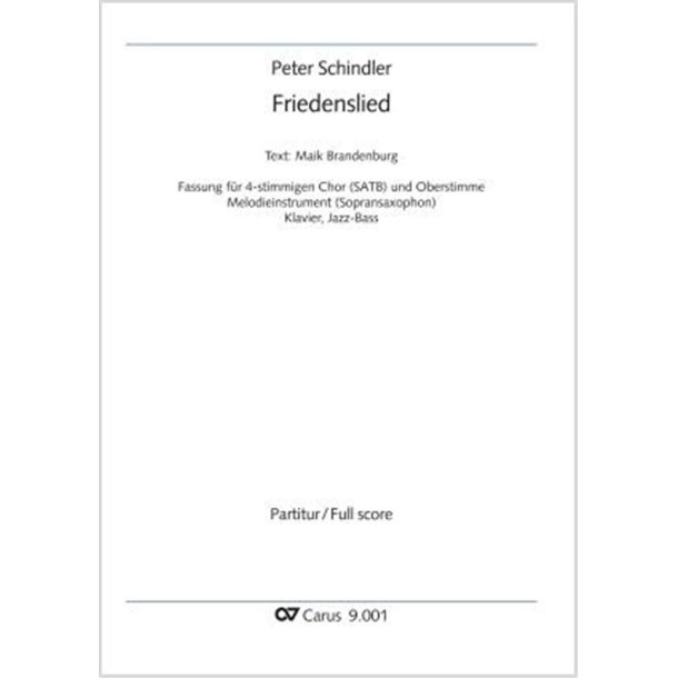 Friedenslied : G minor