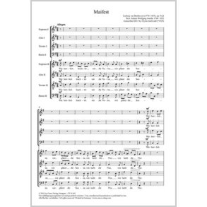 Drei Lieder nach Texten von Goethe