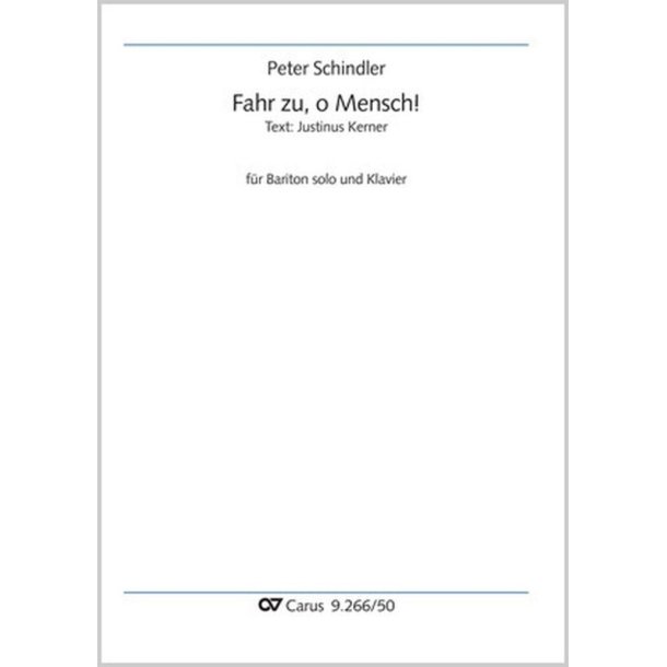 Fahr zu, o Mensch! : from: Sonne, Mond und Sterne