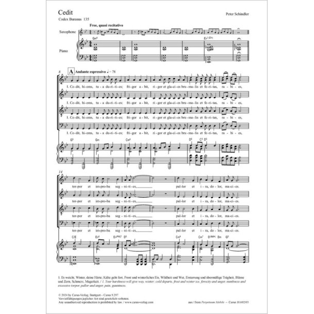 Cedit : from: Perpetuum mobile - Songs from the Codex Buranus