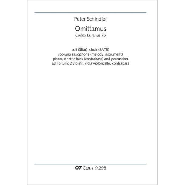 Omittamus - E major : from: Perpetuum mobile - Songs from the Codex Buranus