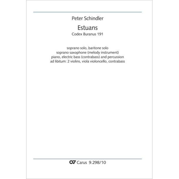 Estuans - E minor : from: Perpetuum mobile - Songs from the Codex Buranus