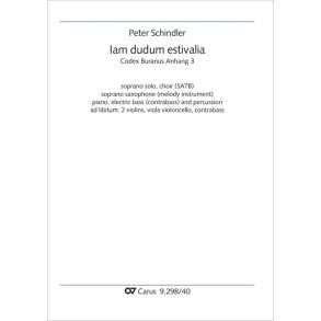 Iam dudum estivalia - B flat minor : from: Perpetuum mobile - Songs from the Codex Buranus