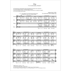 Fire : from: Elements. Cycle in Five Movements