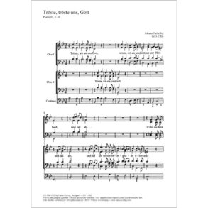 Tröste, tröste uns : B-Dur