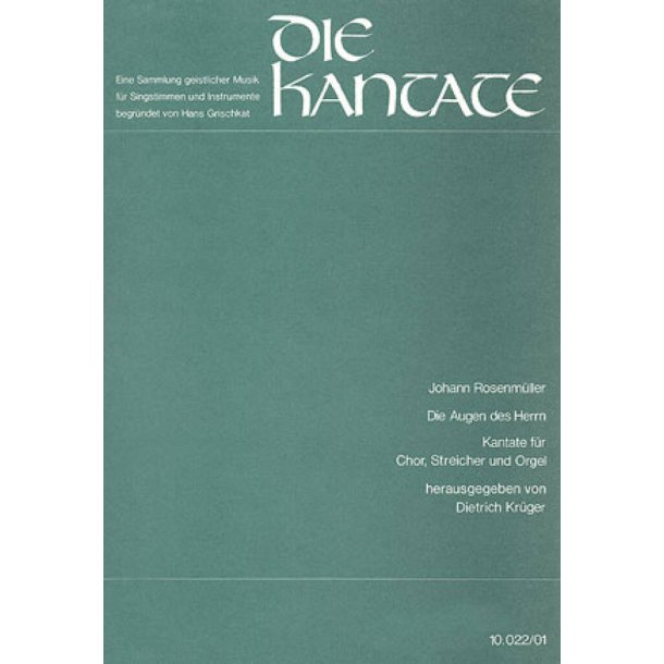 Die Augen des Herrn sehen auf