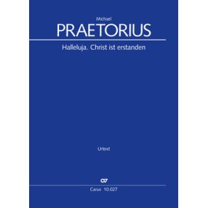Halleluja. Christ ist erstanden : Choralkonzert, Urtext, Capell-Chorpartitur