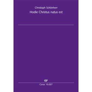 Hodie Christus natus est : D minor