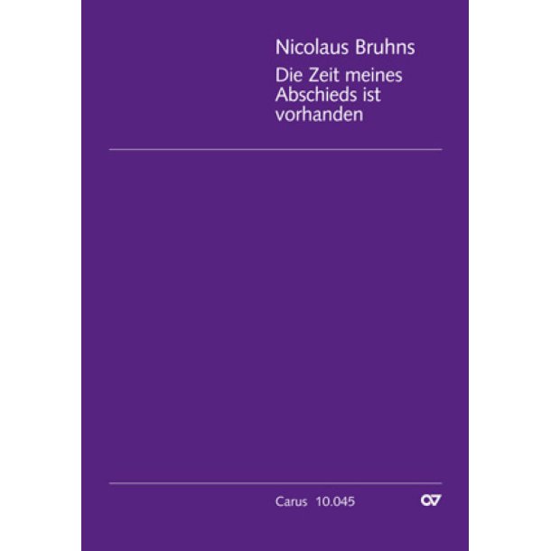 Die Zeit meines Abschieds ist vorhanden