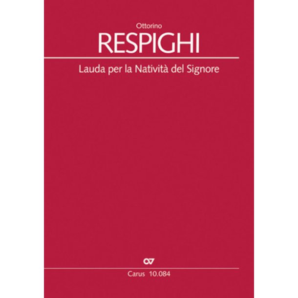 Lauda per la Nativit&agrave; del Signore