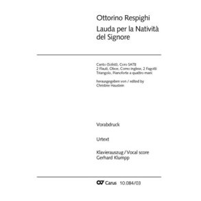 Lauda per la Natività del Signore