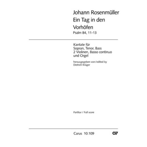Ein Tag in deinen Vorh&ouml;fen : G-Dur