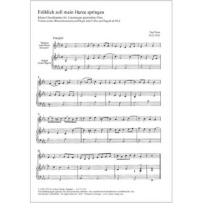 Fröhlich soll mein Herze springen