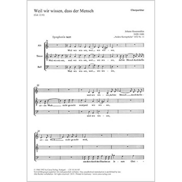 Weil wir wissen, dass der Mensch