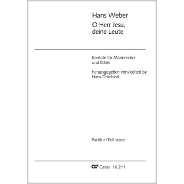 O Herr Jesu, deine Leute