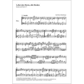 Lobet den Herrn, alle Heiden