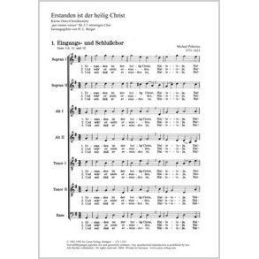 Erstanden ist der heilig Christ : G-Dur