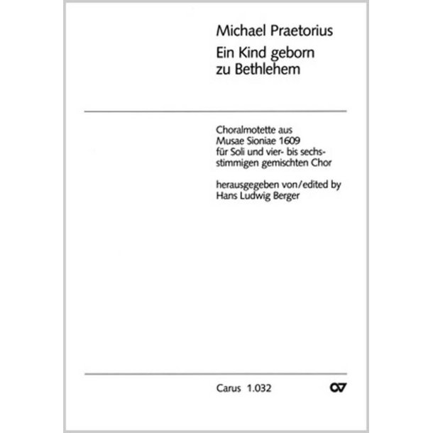 Ein Kind geborn zu Bethlehem : dorisch