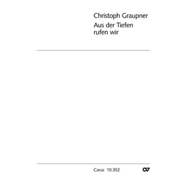 Aus der Tiefen rufen wir GWV